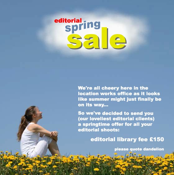 spring sale offer