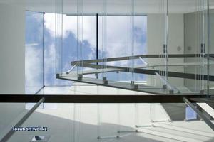 glass stair