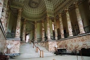 coffered ceiling