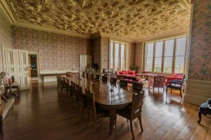 coffered ceiling