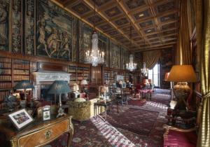 coffered ceiling